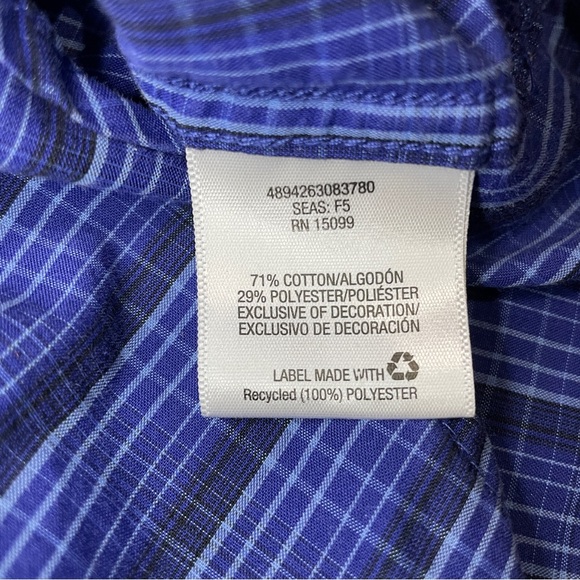 NordicTrack Men's Long Sleeved Button Up Shirt - XXL - Picture 7 of 10